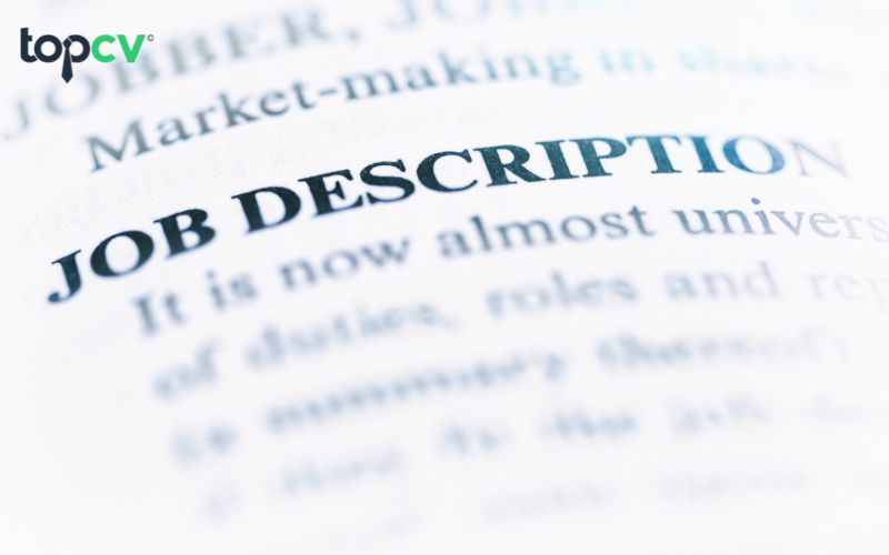 JD tuyển dụng là bản mô tả chi tiết công việc vị trí cần tìm kiếm ứng viên