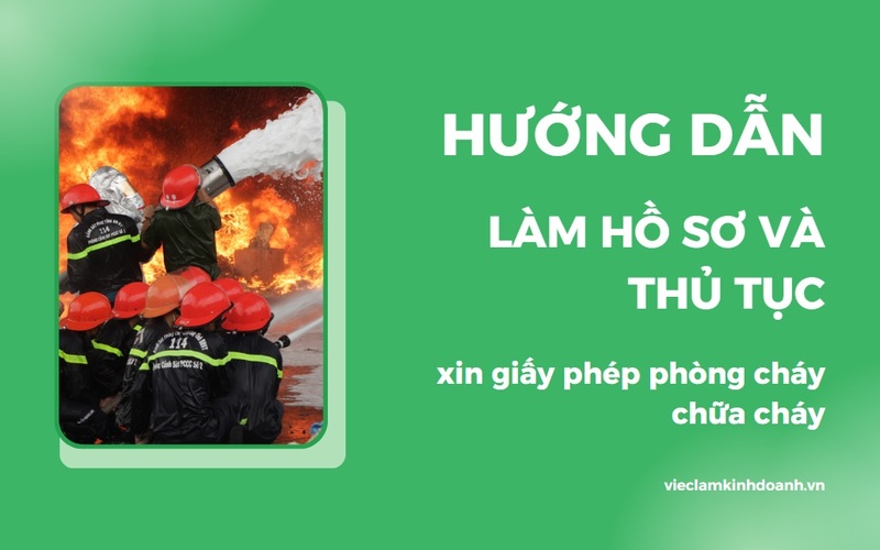 Giấy phép phòng cháy chữa cháy là loại giấy tờ rất phổ biến tại Việt Nam