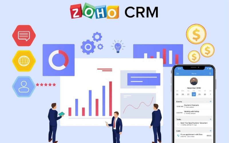 Zoho CRM là công cụ chăm sóc khách hàng dạng đám mây
